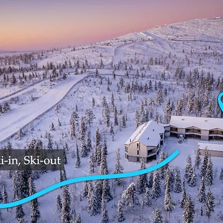 Gielas A11 By Aavalevi Holidays, Ski-in Ski-out, Mountain View